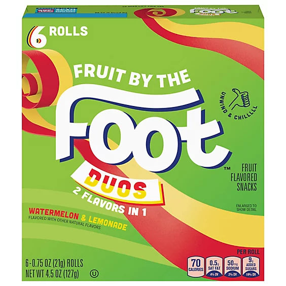 Fruit by the foot sour 127gr