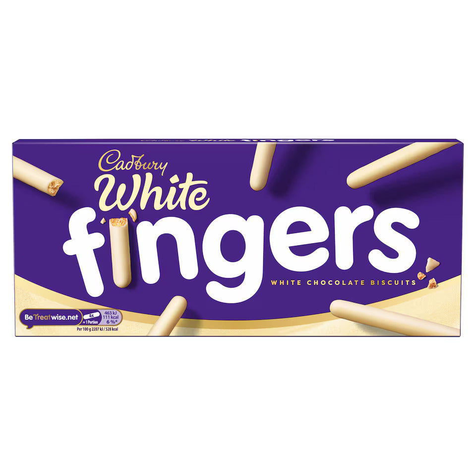 Cadbury Fingers White Chocolate 115gr