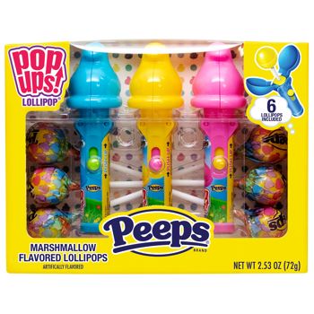 Peeps Chicks Pop UP gift set Lollipop 72gr