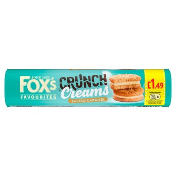 Fox's Salted Caramel Crunch Creams 200g