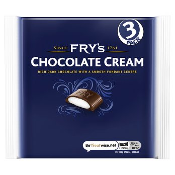 Fry's Chocolate Cream 3pk 147gr