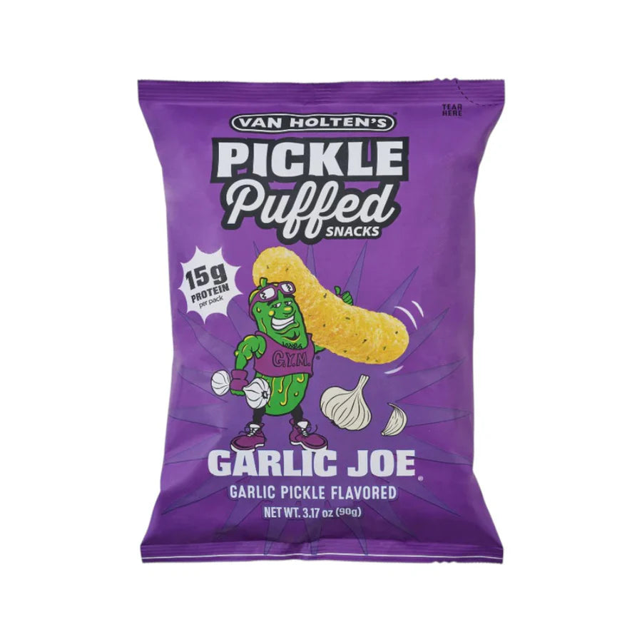 Van Holten Garlic Joe Puff chips 90gr