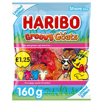 Haribo Groovy Goat 160gr