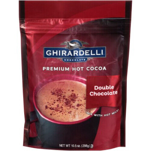 Ghirardelli Double chocolate hot chocolate 298gr (large bag)