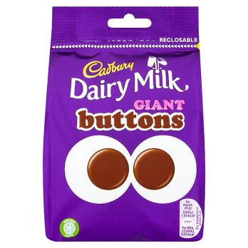 Cadbury Giant Buttons 85gr bag (large size)