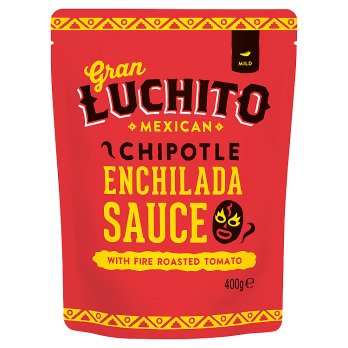 Gran Luchito Chipotle Enchilada Sauce 400gr (Large Bag)