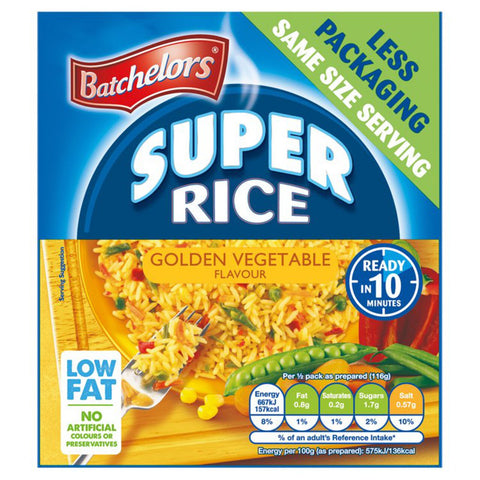 Batchelors Super Rice Golden Vegetable 90gr