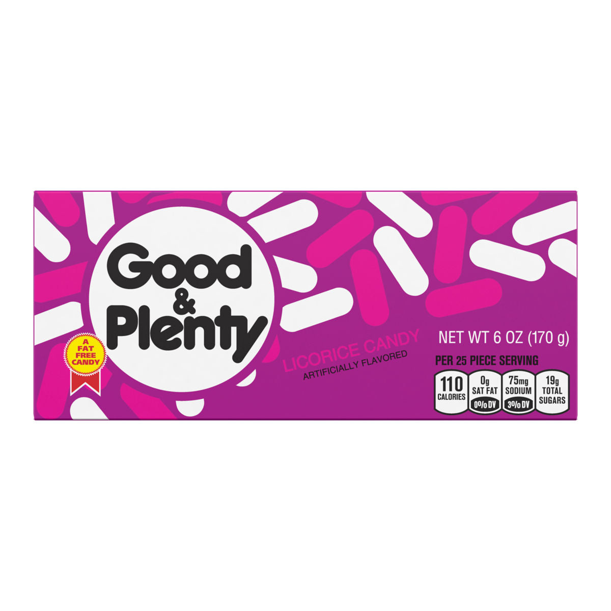 Good & Plenty Licorice candy 170gr