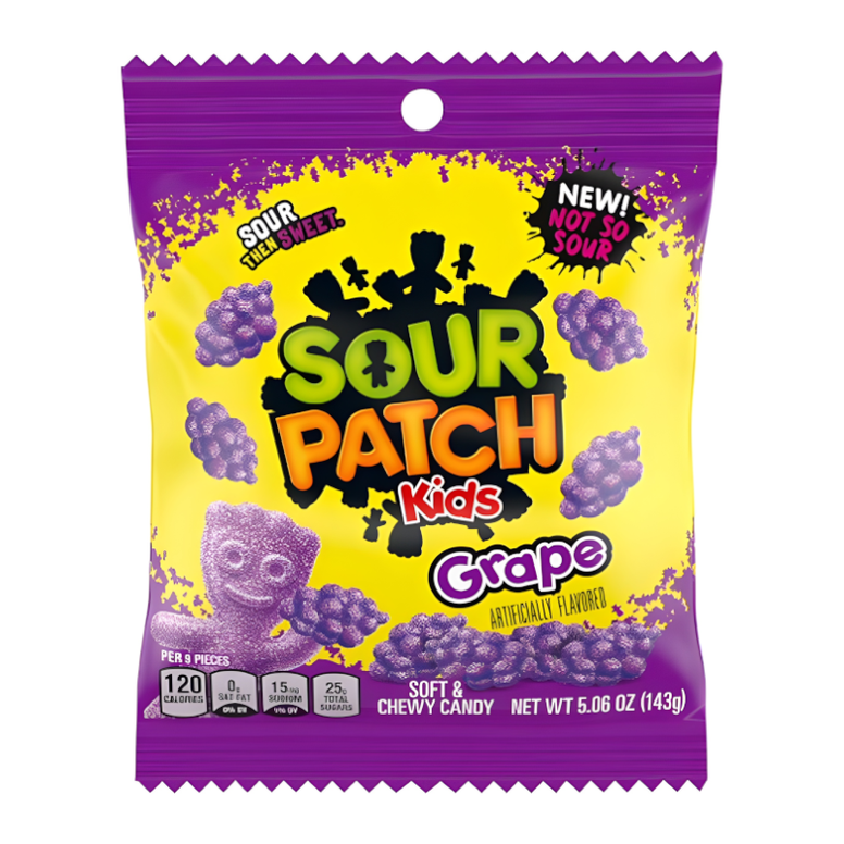 Sour Patch Kids Grape 143gr(Big Bag)