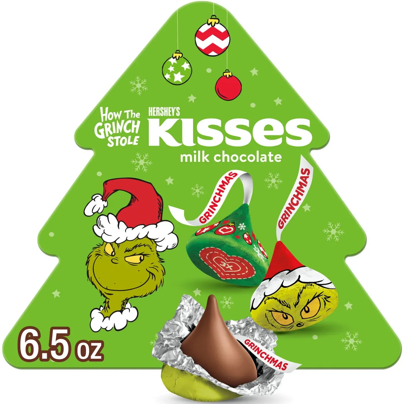 Hershey Kisses Grinch Milk Chocolate Gift Box 184gr