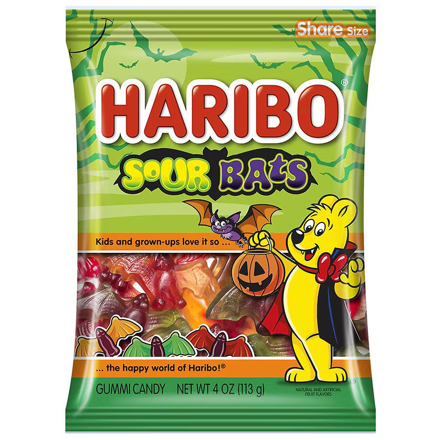 Haribo Sour Bats 113gr
