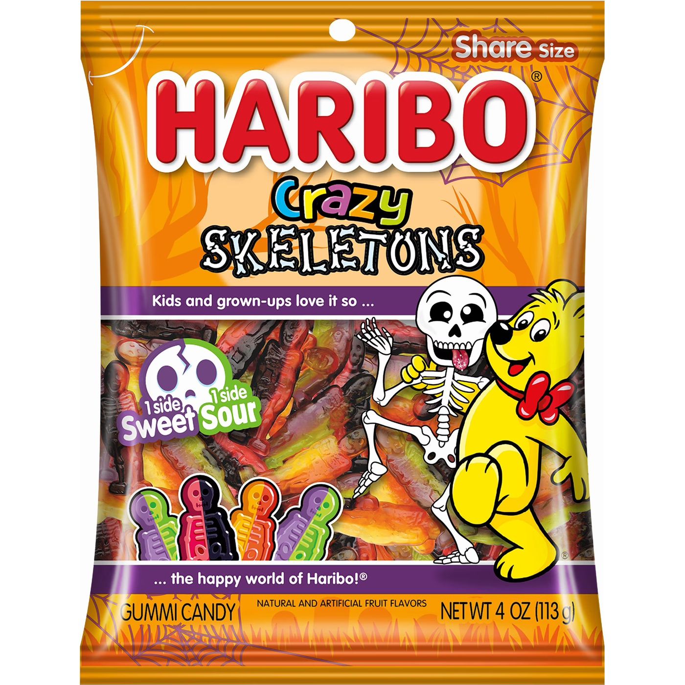 Haribo Crazy Skeletons 113gr