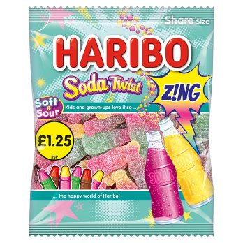 Haribo Soda Twist 140gr