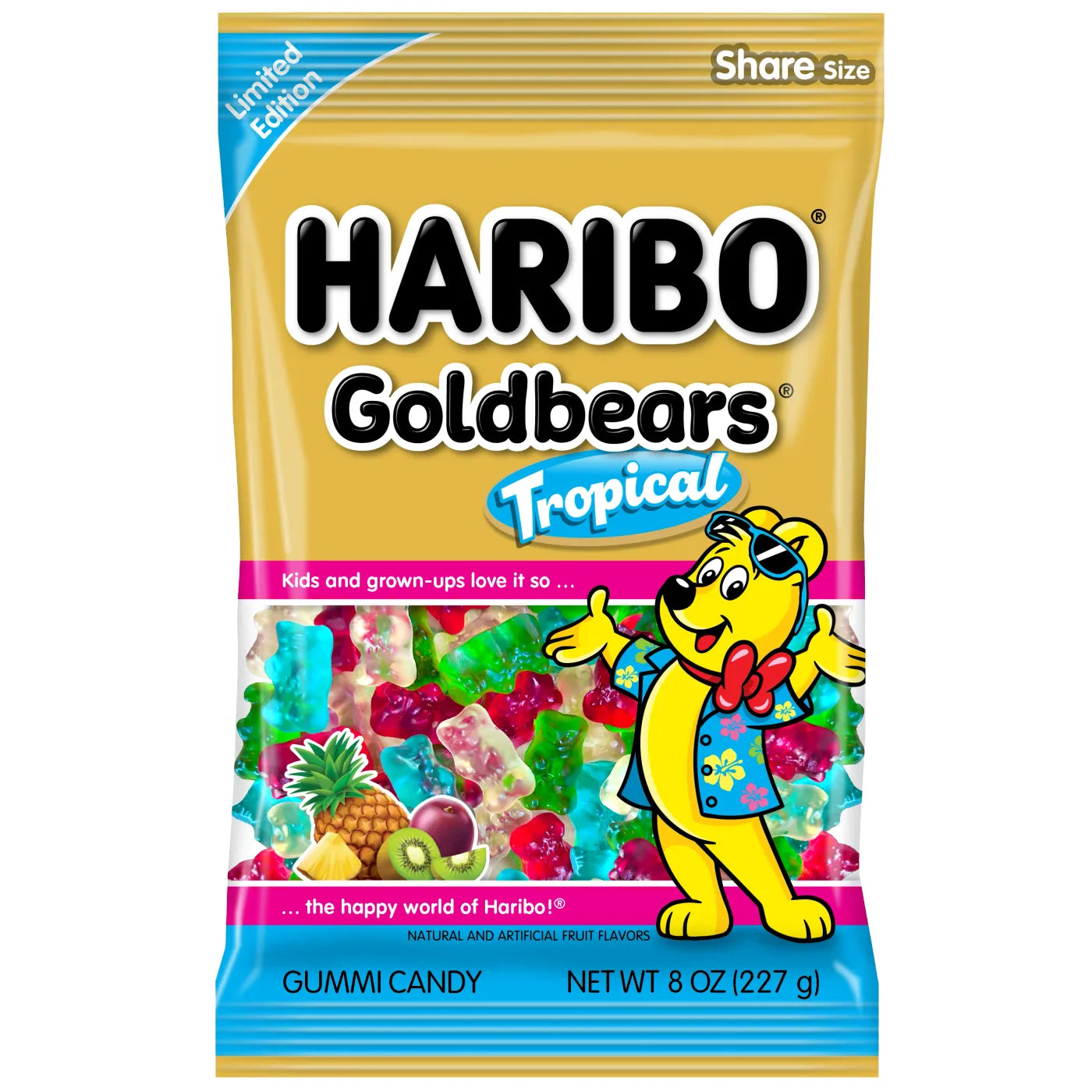 Haribo Goldbear Tropical 113gr