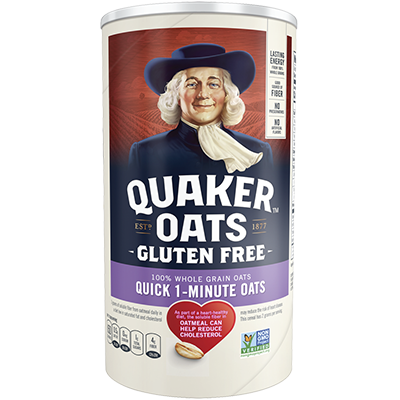 Quaker Oats Quick 1 minute Gluten Free 511gr