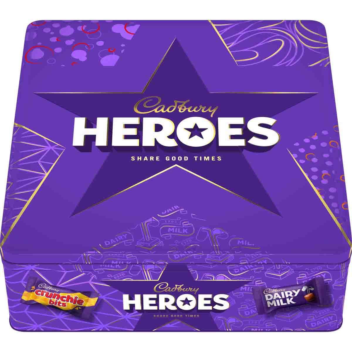 Cadbury Heroes tin 700gr