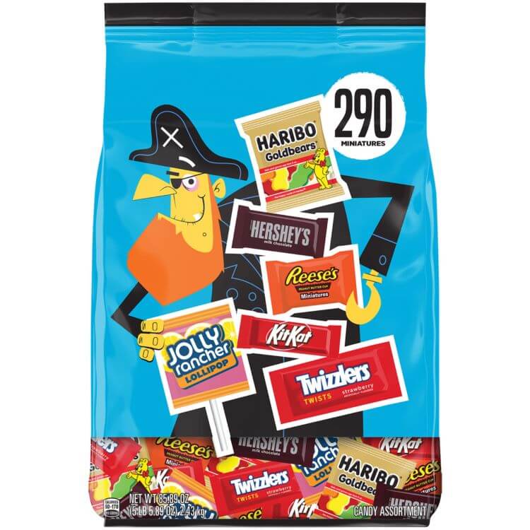 Hershey Sweet mix 290pcs (2.43kg)