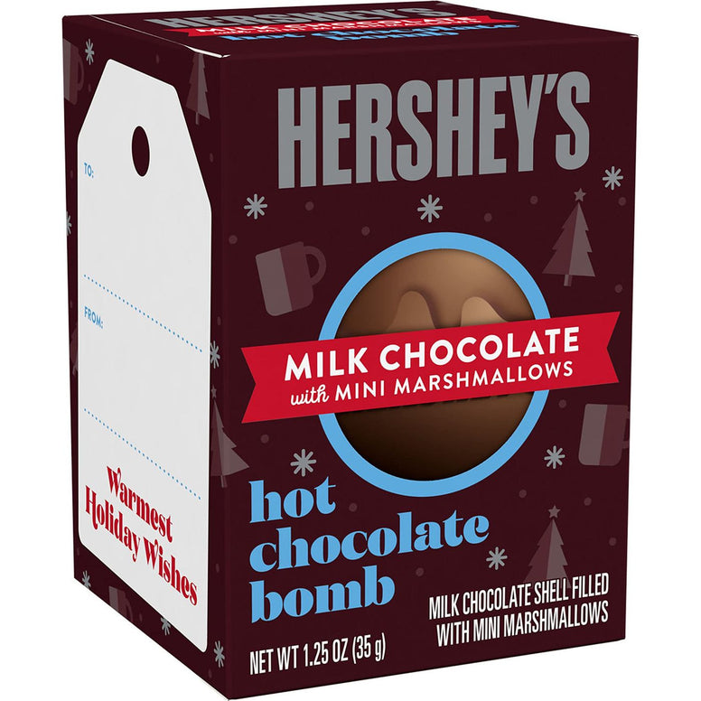 Hershey Milk Chocolate Marshmallow Hot Chocolate Bomb 35gr