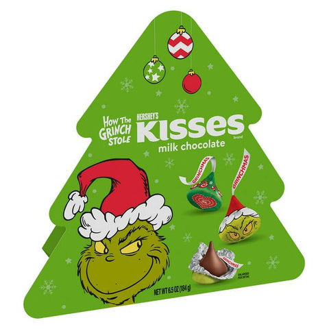 Hershey Kisses Grinch Milk Chocolate Gift Box 184gr