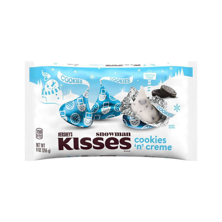 Hershey Kisses Cookie & Cream 256gr (Large Bag)
