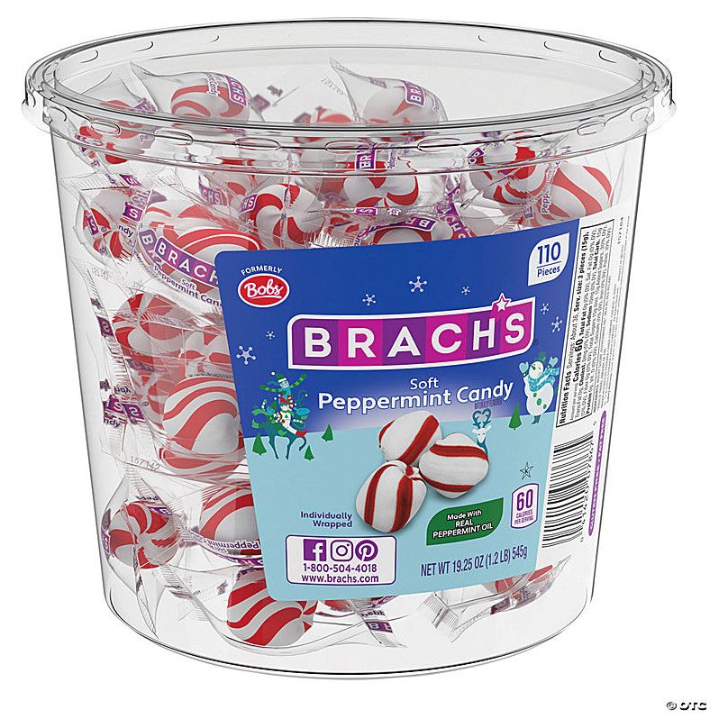 Brach's Soft Peppermint Candy Tube 545gr (110ct) – American Food Ave.