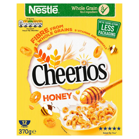 Honey Cheerios 370gr (UK)