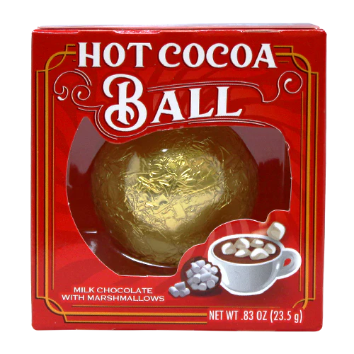 Hot Cocoa Ball Milk Chocolate with Marshmallow 24gr