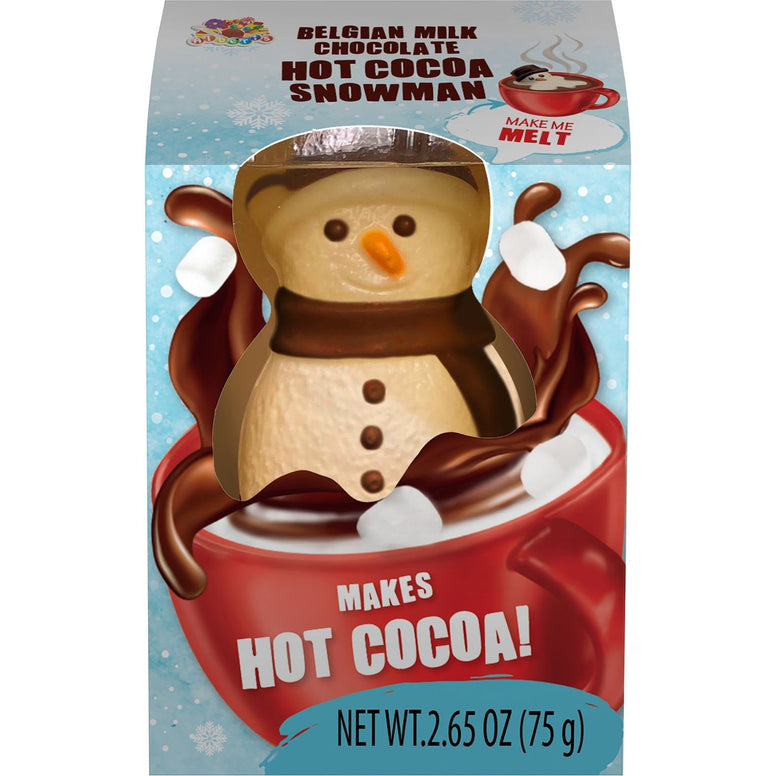 Frankford Hot Cocoa SnowmanBelgian Milk Chocolate 75gr