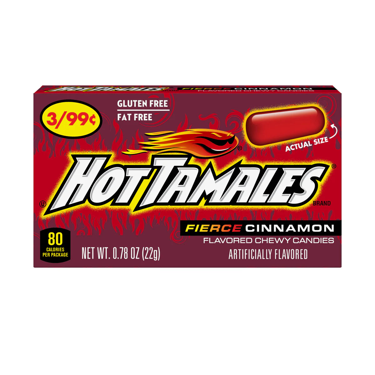 Hot Tamales Small box 22gr