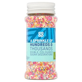 Co-op Hundreds & Thousands Sprinkles 80gr