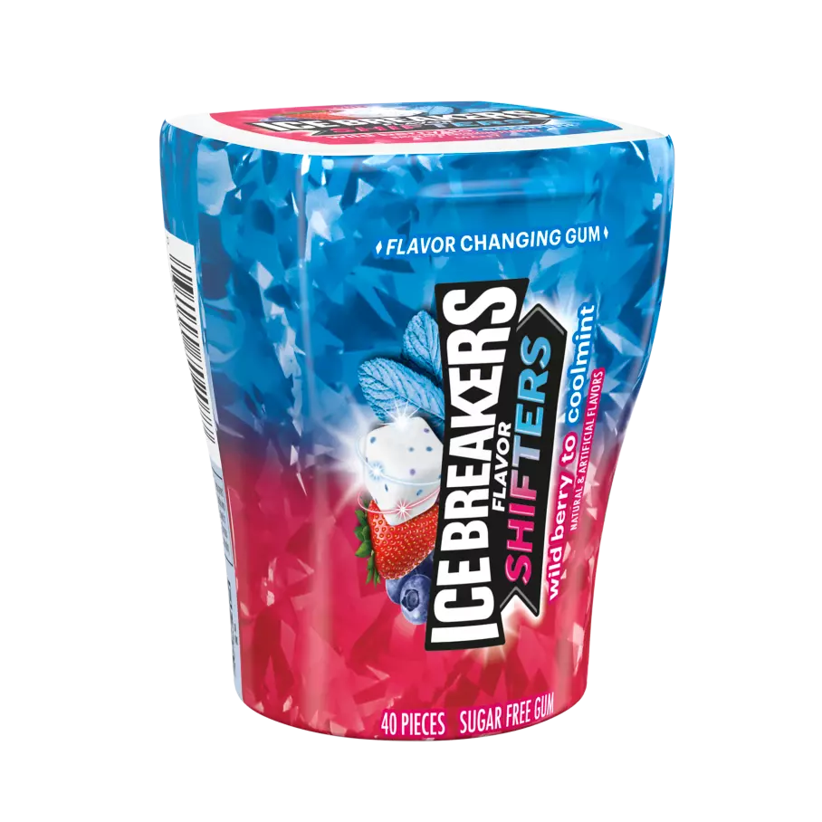 Ice Breakers Cubes Shifters Wild berry Cool mint 40pcs