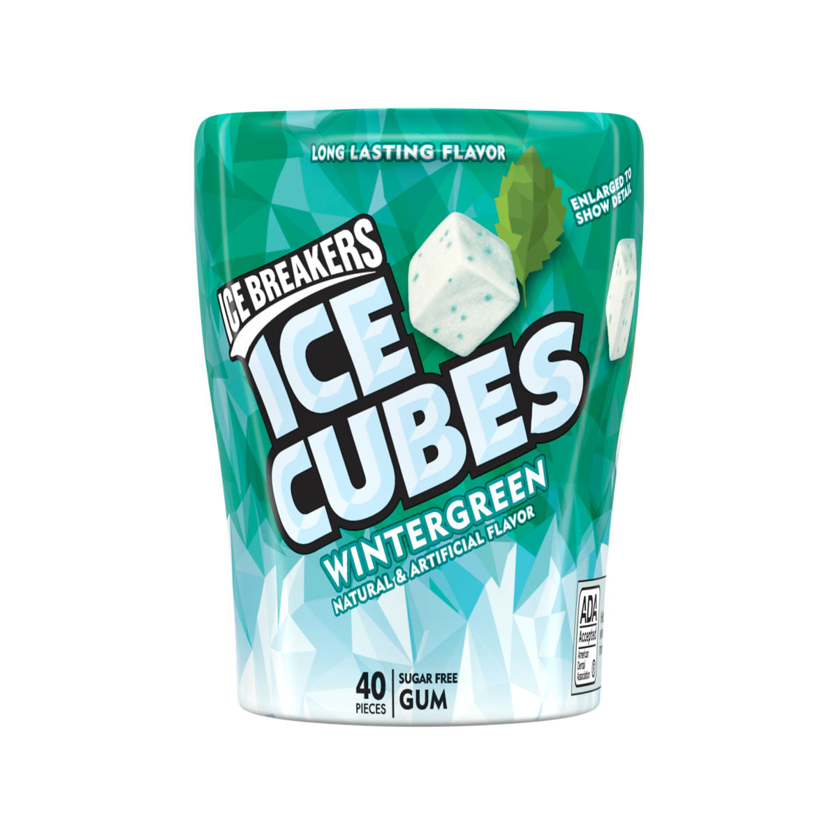 Ice breakers cubes wintergreen 40pcs sugar free