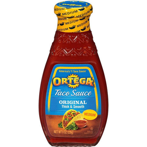 Ortega Medium Taco sauce 226gr