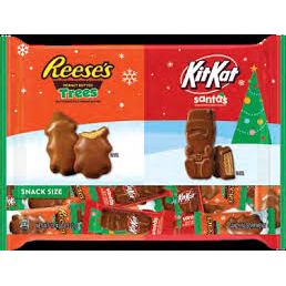 Kit Kat Santa & Reese's Tree Snack Size 525gr (XLbag)