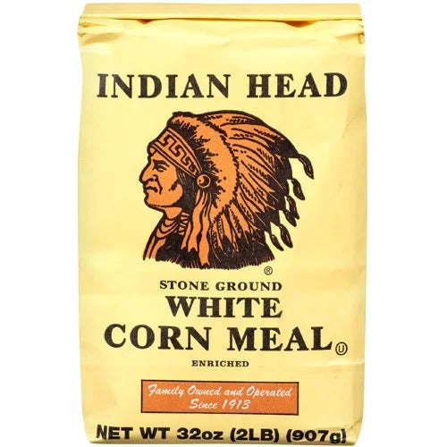 Indian Head White Corn Meal 907gr