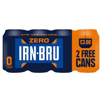 Irn-Bru Zero 8 x 330ml