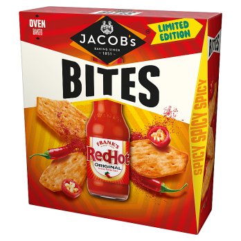 Jacobs's Bites Frank's Red Hot 125gr