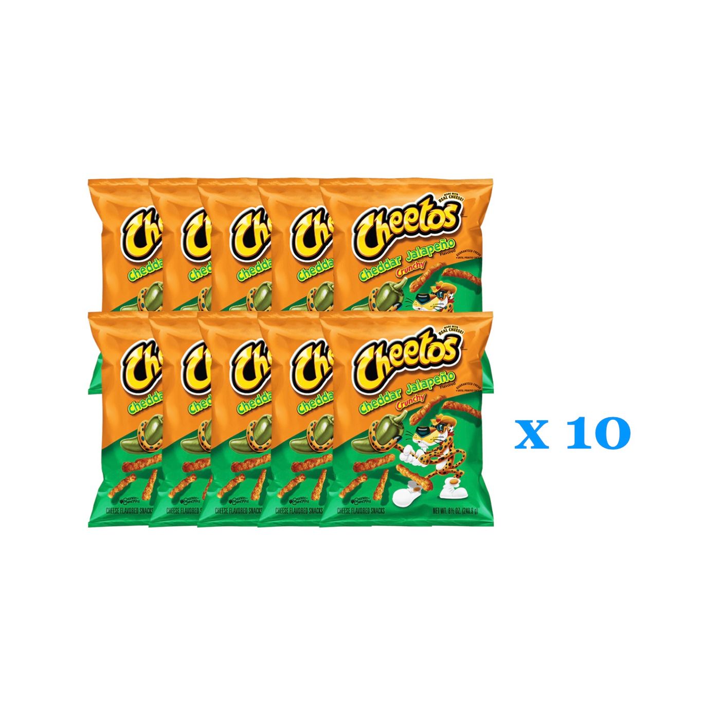 Cheetos Jalapeno 226gr x 10 (exp 30 nov 2025)