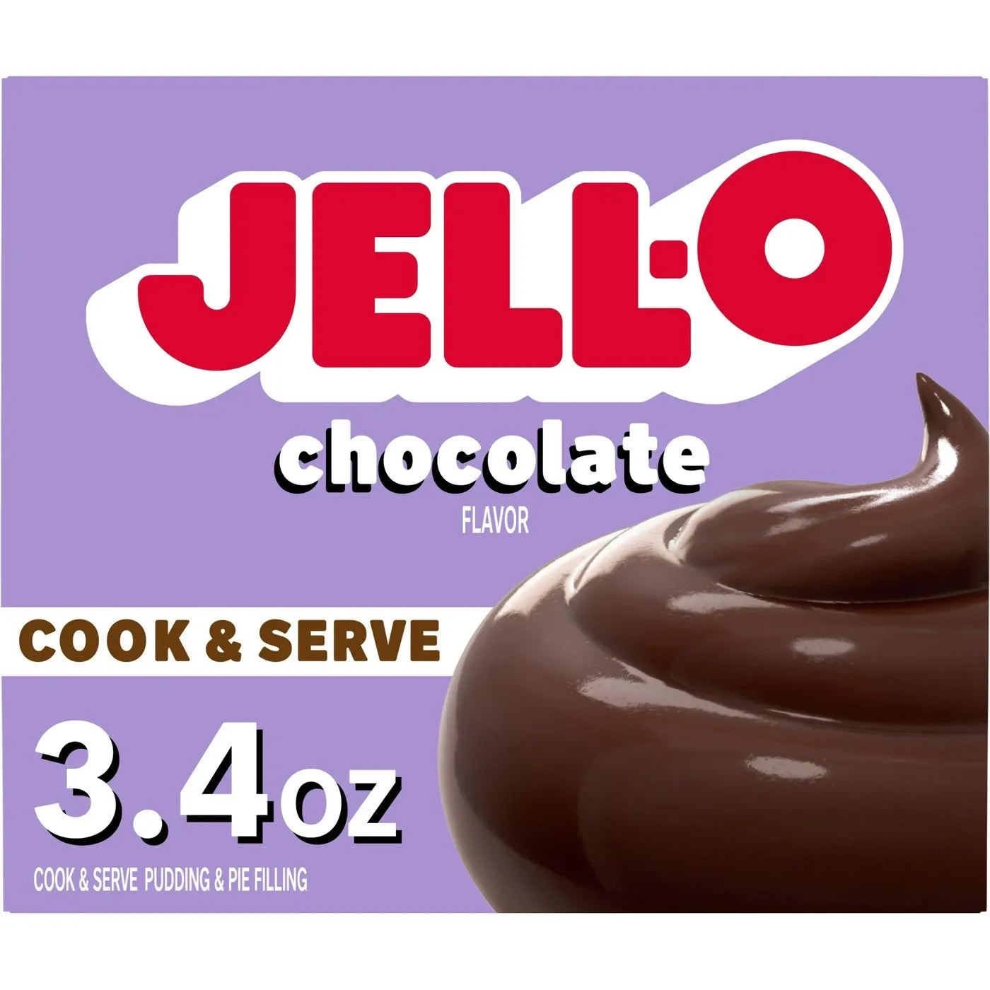 jell-o chocolate cook & serve 96gr