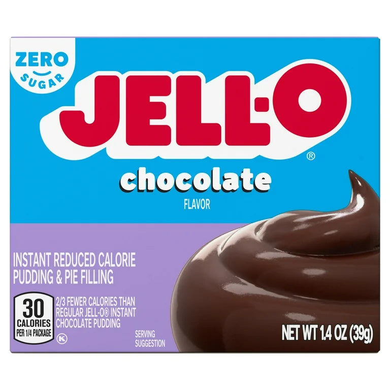 Jell-o Chocolate fudge Free Sugar 39gr