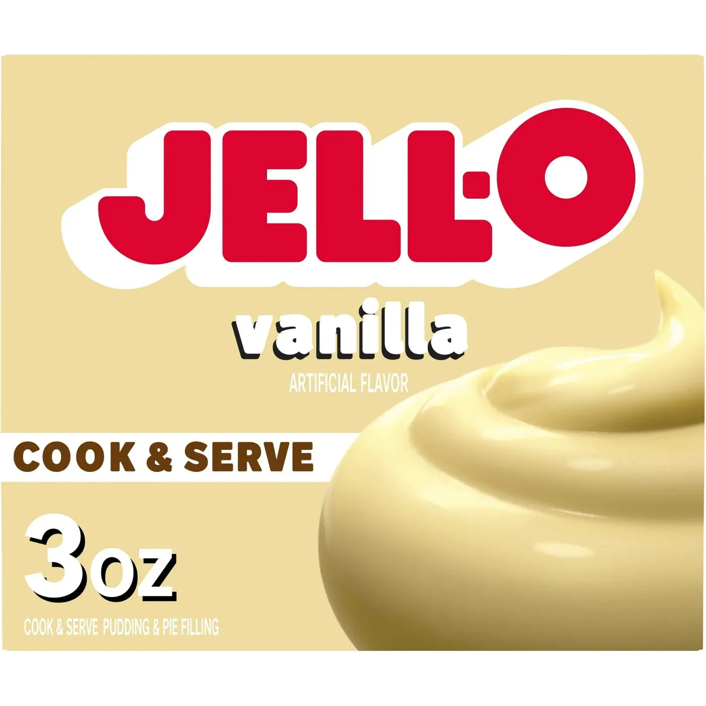 Jell-o Vanilla "Cook & Serve" 85gr