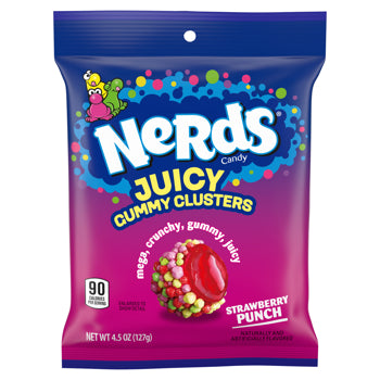 Nerds Juicy Gummy Clusters 127gr (large bag)