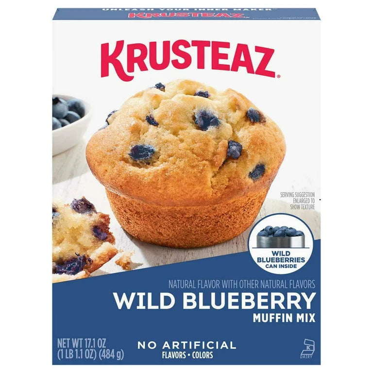Krusteaz Wild Blueberry Muffin mix 480gr