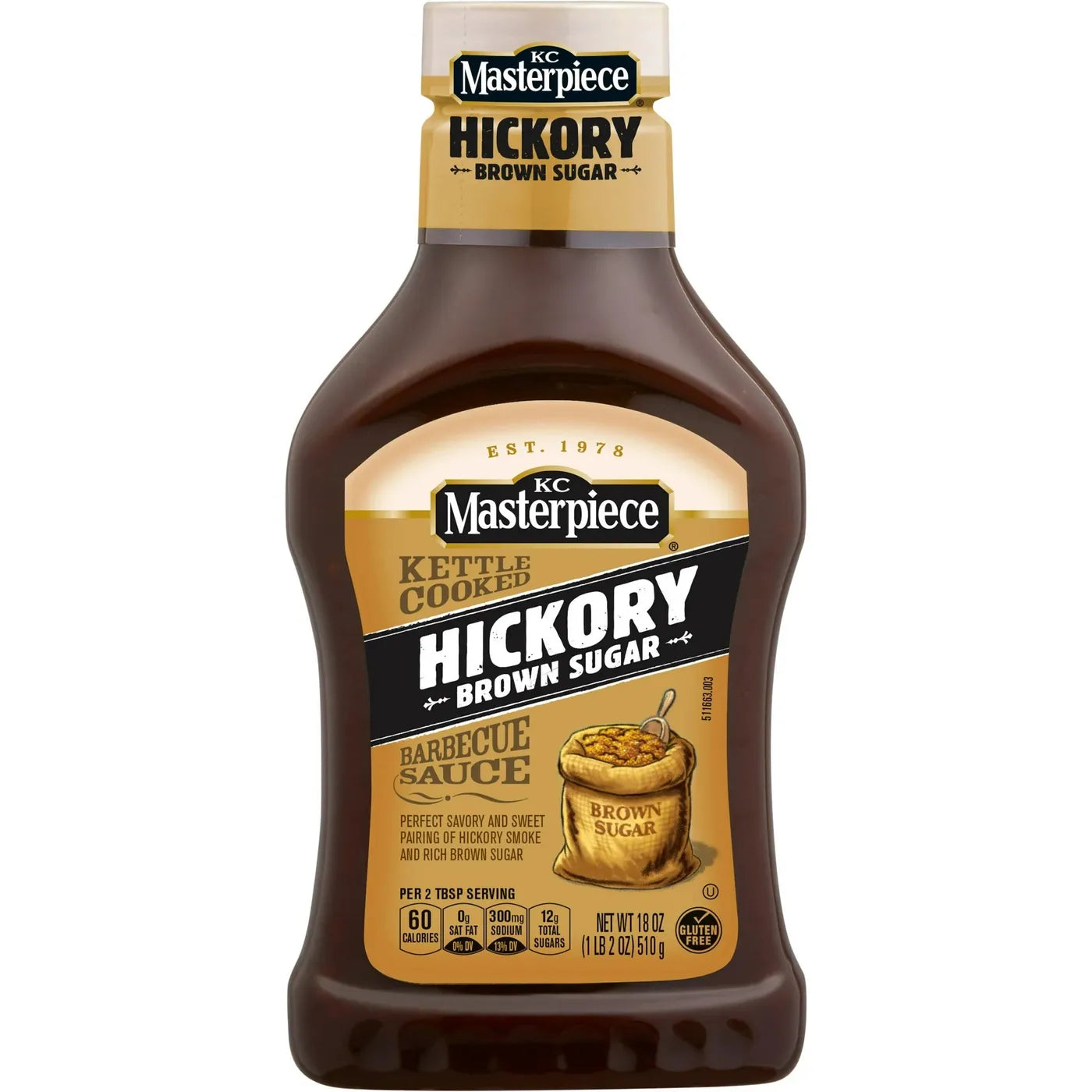 KC Masterpiece Hickory Brown Sugar 510gr