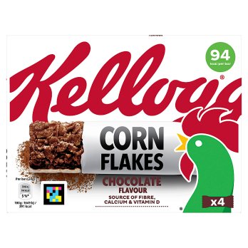 Kellogg's Corn Flakes Chocolate Bar x4 (4x24gr)