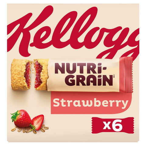 Kellogg's Nutrigrain Strawberry (6 x 37gr) UK