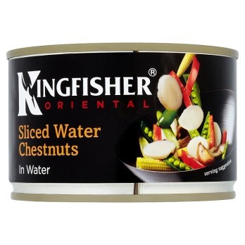 Kingfisher Water Chestnuts Sliced 225gr