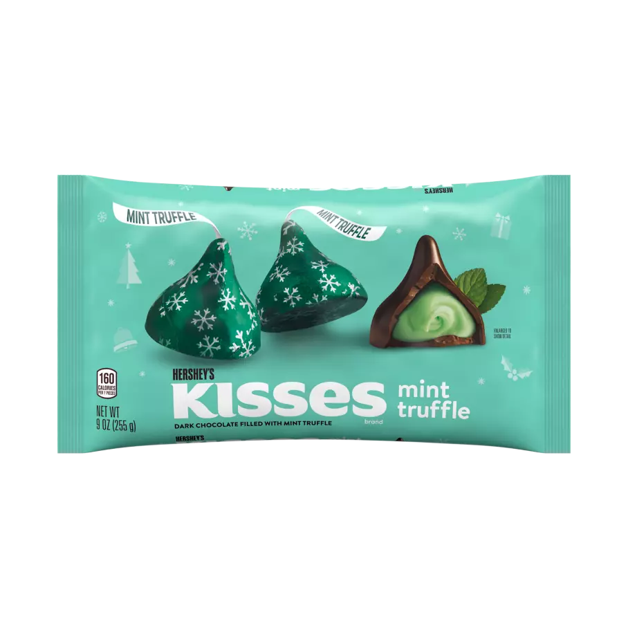 Hershey kisses Mint truffle 255gr