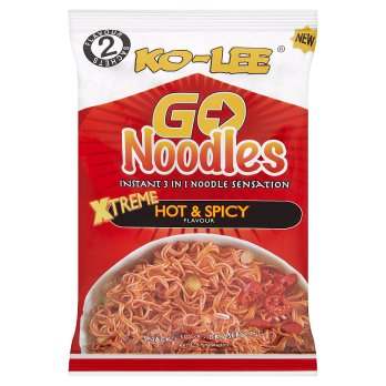 Ko-Lee Go Noodles Xtreme Hot & Spicy Flavour 85g