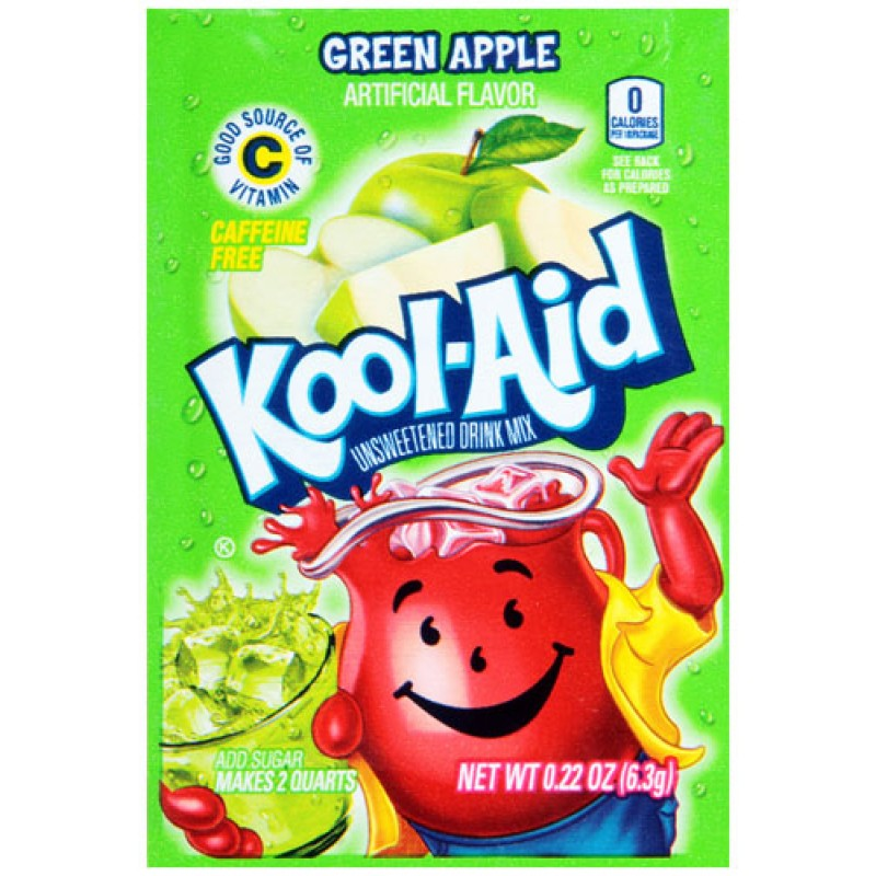 Kool Aid Green Apple 6gr